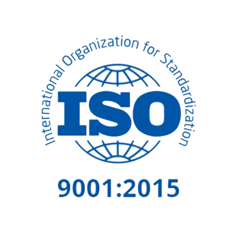 ISO 9001:2015 Quality Management Systems certification mark